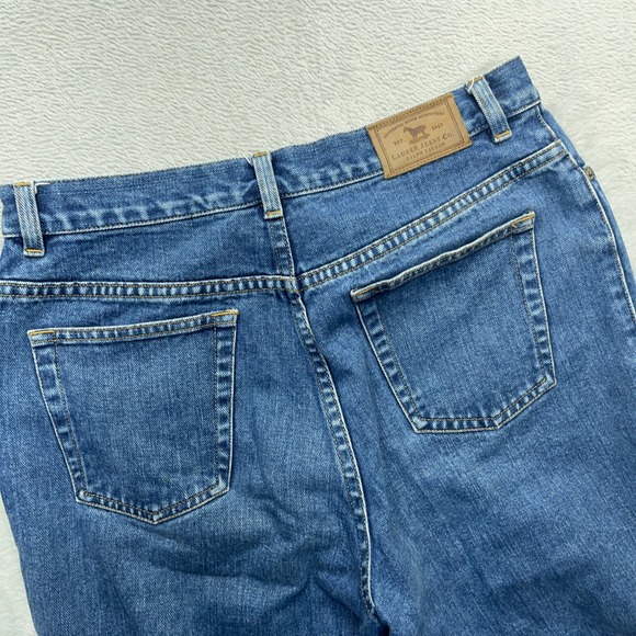 Lauren Ralph Lauren Straight Leg Jeans Womens Blue 8 Denim Cotton Streetwear - Picture 7 of 8